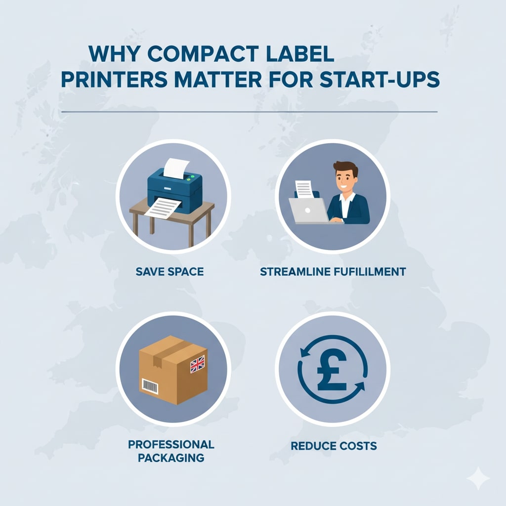 Why compact label printers matter for start-ups